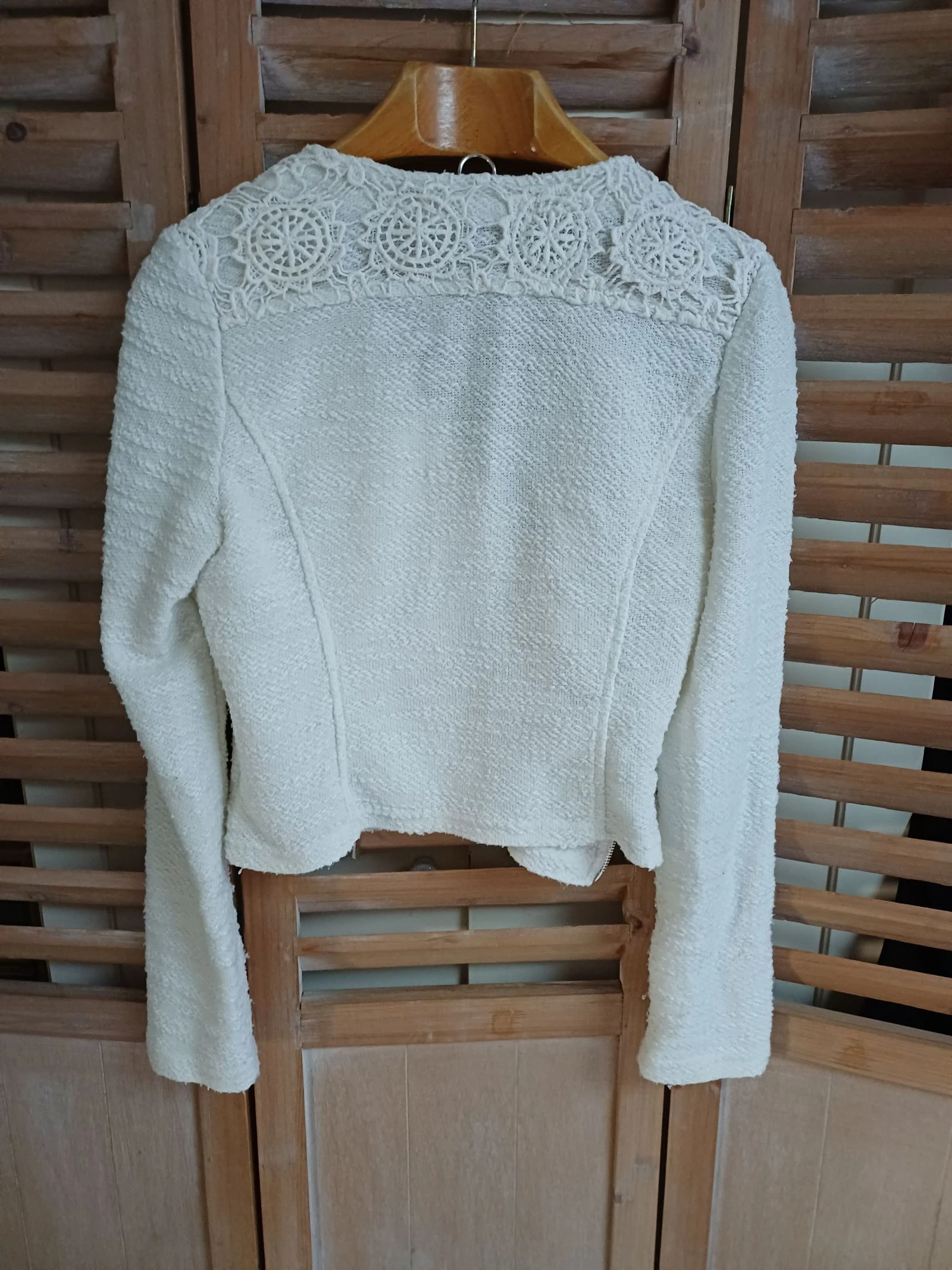 Lichte crèmewitte jas - M | Delight Lemon – photo 2